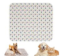 Pee Pads, Reusable Pet Pee Pad, Washable Pads for Dogs, Durable Leak-Proof & Anti-Slip Pet Training Pad for Home & Travel (2pc A,S)