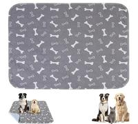 Pee Pads, Reusable & Washable Pet Pee Pads with Pheromones, Leak-Proof Odor Control Dog Training Pads, Durable Non-Slip Puppy Pads for Home & Travel (Grigio, S)