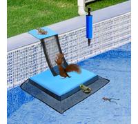 PEEH Rampa salvavita per animali da piscina, salva-rane per piscina, salvataggio di rane, rospi, lucertole, anatre, serpenti, scoiattoli, scoiattoli, topi, riduce gli accessori per la manutenzione
