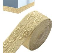 Peel and Stick Trim Molding - Self Adhesive Cove Base for Wall Edges | 10 Meter Waterproof Border Strip with Flexible Decorative Finish, Corner Accent Tape for Kitchen Balcony Ceiling