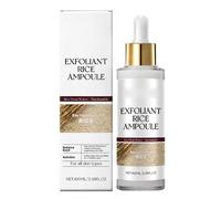 Peel Shot Glow Rice Ampoule Duo,Esfoliante Viso Black and White Rice Peeling Ampoule per Eliminare le Cellule Morte,Adatto a Tutti i Tipi di Pelle