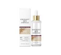 Peel Shot Glow Rice Ampoule Duo - Fiala di riso bianca, esfoliante delicato per viso e corpo, cellule morte della pelle, rimozione di punti neri per tutti i tipi di pelle