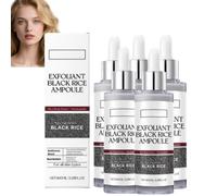 Peel Shot Glowing Rice - Siero esfoliante nero rice, nero rices esfoliante, minimizzazione dei pori e idratazione profonda, rimozione della pelle morta per viso e corpo (5)