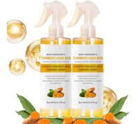 Peel Shot Keratin Care Kojic Acid Turmeric Spray - Exfoliating Kojic Acid turmeric Spray, Turmeric Body Scrub, Gently Exfoliates and Helps Reveal Smoother, For All Skin Types 200ml (2Pcs)