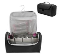 Peelanmall Borsa da viaggio per Dyson Airwrap, borsa per Dyson Hair Dryer Travel Bag, borsa da viaggio per Dyson, spazzola ad aria calda, borsa per asciugacapelli (nero)
