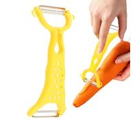 Peeler Da Cucina, Peeler Di Verdure | Crimazione A Doppia Testa Portatile |Pelatura Di Verdure, Strumento Di Cottura Versatile Di Facile Senso, Ideale Per Patate, Verdure, Frutta