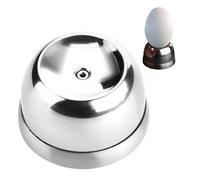 Peeler de huevo duro, herramienta de pelado de huevo - Alegador de acero inoxidable perforador de huevo para el huevo - Abreador de separadores de agujeros antirridentes, gadget di cocina
