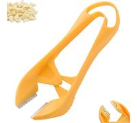 Peeler, esfoliante Garlic Fast and Portable Garlic Peeling Tool with Serrated Edge, manuale Garlic Skin Remover with Hanging Hole, Stainless Steel Kitchen Gadget (1)