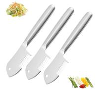 Peeler, Precision Julienne Blade, Vegetable Juliennes Affettatrice Vegetable Juliennes per Carrot, Cucumber, Patato & Fruit, manico comodo, Hole Hanging Hole (3)