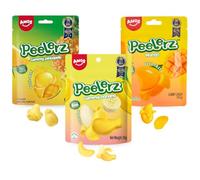 Peelerz Gummy Candy - Set 3 Gusti (Banana, Mango, Ananas) | Caramelle Gommose alla Frutta | Snack Morbido e Divertente da Sbucciare | Senza Glutine | 3 x 65g