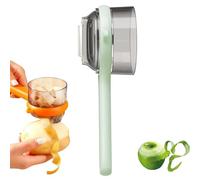 Peeling Knife with Storage Box, Fruit and Vegetable Peeler with Storage Box, Multi-functional Vegetable Peeler for Kitchen, Fruit and Vegetables Cooking for Everyday (Orange * 1)