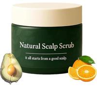 Peeling naturale del cuoio capelluto: trattamento esfoliante profondo e nutriente per il cuoio capelluto. Rimuove efficacemente la forfora, allevia il prurito e la desquamazione, favorisce la crescita