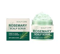 Peeling per capelli, 120 g, detergente con effetto chiarificante per il cuoio capelluto, detergente per la rimozione dei residui, per uomini e donne, per la pulizia, rinfrescare l'unghia