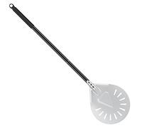 Peeling per pizza da 20,3 cm, con manico lungo antiscivolo resistente al calore per cuocere pizza e pane fatto in casa