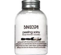 Peeling sale del Mar Morto sale e estratto di cotone 580 g BINGOSPA