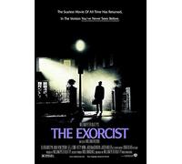 Peels4u The Exorcist 1973 Cult Vintage Supernatural Horror Film Poster Stampa A3 A4 (A3)