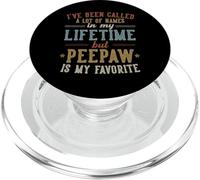 Peepaw Is My Favorite Name - Father's Day Peepaw PopSockets PopGrip per MagSafe