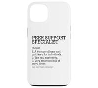 Peer Support Specialist Definizione di lavoro Personalizzato Divertente Custodia per iPhone 13