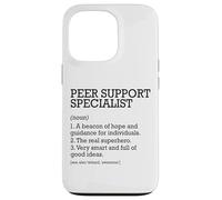 Peer Support Specialist Definizione di lavoro Personalizzato Divertente Custodia per iPhone 13 Pro