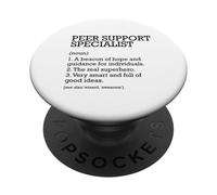 Peer Support Specialist Definizione di lavoro Personalizzato Divertente PopSockets PopGrip Adesivo