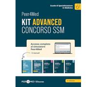 Peer4Med. Kit advanced concorso SSM. Con espansione online. Con software di simulazione