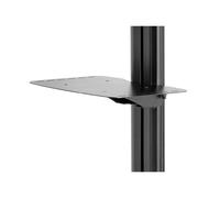 Peerless ACC-MS accessorio per carrello multimediale Nero Metallo Mensola regola