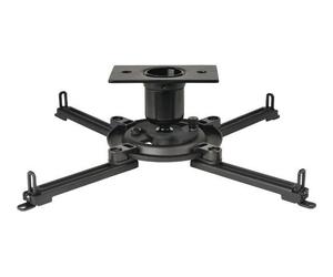 Peerless-AV PJF2-UNV - Supporto per proiettore con piastra adattatrice universale Spider® per proiettori fino a 22,68 kg, nero