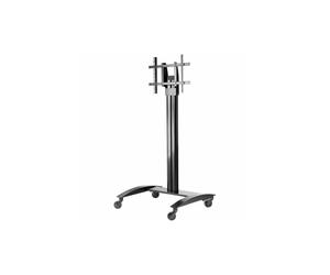 Peerless-AV SR560M Smartmount - Carrello per schermi piatti con ripiano in metallo per display da 32" a 72"