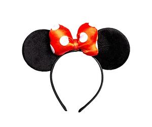 Peers Hardy Disney Minnie Mouse V700050L.PH, fascia per capelli a pois, colore rosso, bianco e nero, Misura unica, Plastica tessuto plastica, Senza pietre preziose