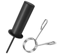 PEESHON Perno per Pacco Pesi, Ricambio per Perno Pesi con Anello a Molla, Gym Pin, Accessorio per Macchine Fitness per Palestra di Casa Macchina a Cavo (8mm×110mm)