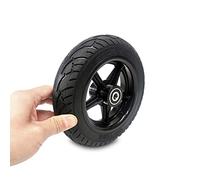 PEESHON Ruote Monopattino Elettrico 8 Pollici, Gomme Piene Monopattino, Ruota Anteriore 200×50, Pneumatico Solido con Mozzo, Non Pneumatico, Antiscivolo, Resistente Agli Urti