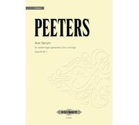 Peeters: Ave Verum, Op. 63 No. 1 (Mixed Voice Choir and Organ) (S20651)