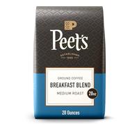 Peet's Coffee, Caffè macinato medio - Miscela per la colazione, sacchetto da 28 once
