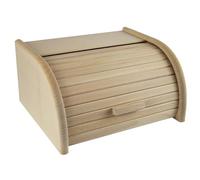 PEEWIT Piccolo portapane da cucina in legno, contenitore per il pane grezzo da cucina 31 x 26 x 16 cm perfetto per decorare, decoupage