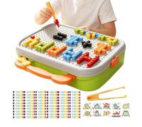 Peg Board for Kids Mushroom Nails Educational DIY Toys
