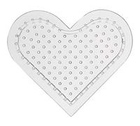 Peg Board, H: 8 cm, piccolo cuore, 10 pezzi