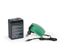 PEG Caricabatterie 6V Multiplug con Jack - Ricambio Originale per Veicoli Elettrici Peg Perego