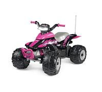 PEG PEREGO Corral T-Rex 12volt QUAD moto elettrica fucsia IGOR0101 -nuovo-Italia