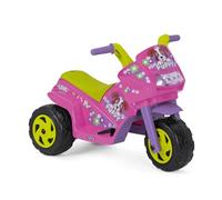 PEG Mini Puppy Moto Elettrica Cavalcabile per Bambini da 1 Anno, Batteria Ricaricabile da 6V, Fari LED, Clacson e Musica, Velocità 4 km/h, Due Ruote Motrici con Battistrada Tassellato