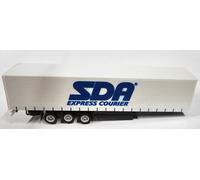 PEG MODEL 87303 RIMORCHIO CORRIERE SDA ITALIA BASE HERPA - 1/87 H0