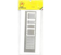 PEG MODEL SERRANDE CHIUSE ED APERTE E TOMBINI CADITOIE 34PZ 1/87 H0 ART. 870XX