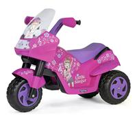 PEG Little Singer Moto Elettrica Cavalcabile per Bambini dai 2 Anni, Batteria Ricaricabile da 6V, Fari LED, Clacson e Musica, Velocità 4 km/h, Due Ruote Motrici con Battistrada Tassellato