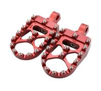 PEG PEDI ROUTTANO a 360 gradi compatibili con Sportster Iron 883 Softail Slim Standard XL1200L FITS FXDB FLFB FLSTF FLS FXST XL1200L Modelli(Red)