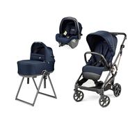 Peg Perego 3 in 1 Vivace + Culla Flex + Primo Viaggio SLK BLUE SHINE