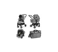 Peg Perego Burigotto Trio Sistema Modulare Leblon Colore Light Grey Con Borsa Inclusa
