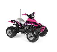 PEG PEREGO Corral T-Rex 12volt QUAD moto elettrica fucsia IGOR0101 -nuovo-Italia