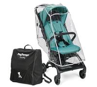 Peg Perego Passeggino Leggero Volo con Parapioggia, per Aereo, Compatto, Omologato per Cappelliera, Misure Bagaglio a Mano, Adatto dalla Nascita fino a 22 kg, Include Borsa da Viaggio, Tahiti