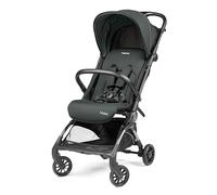 Peg Perego Passeggino Leggero Volo con Parapioggia, per Aereo, Compatto, Omologato per Cappelliera, Misure Bagaglio a Mano, Adatto dalla Nascita fino a 22 kg, Include Borsa da Viaggio METAL