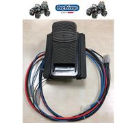 Peg Perego pedana acceleratore+pedale+cavi Gaucho superpower 24V -nuovo-Italia