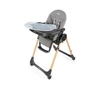 Peg Perego Prima Pappa Follow Me Ambiance Ice: Seggiolone Multifunzione, Lettino, Portatile, Grigio